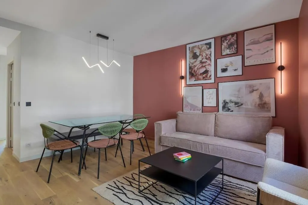 31.Appart 8Pers#3 Bedroom #Pere Lachaise #Nation Parijs 0*,